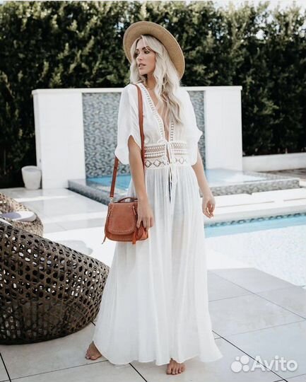 Туника пляжная