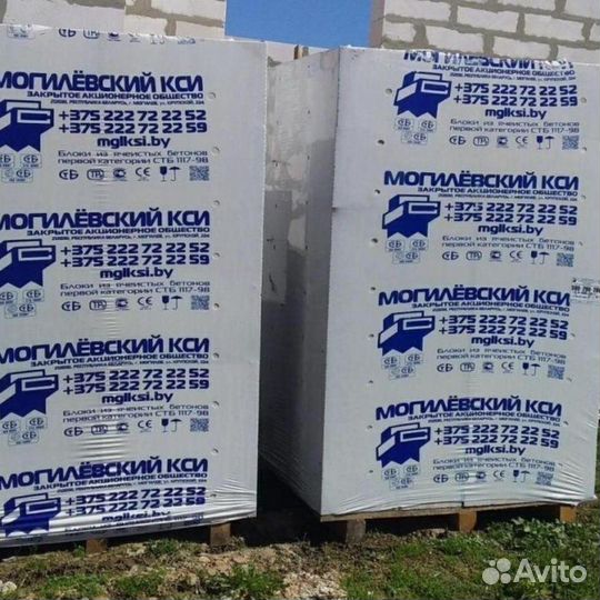 Газосиликатный блок 600-200-300