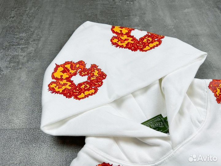 Худи Denim Tears x offset белое