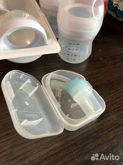 Молокоотсос philips avent, набор для новорожденных