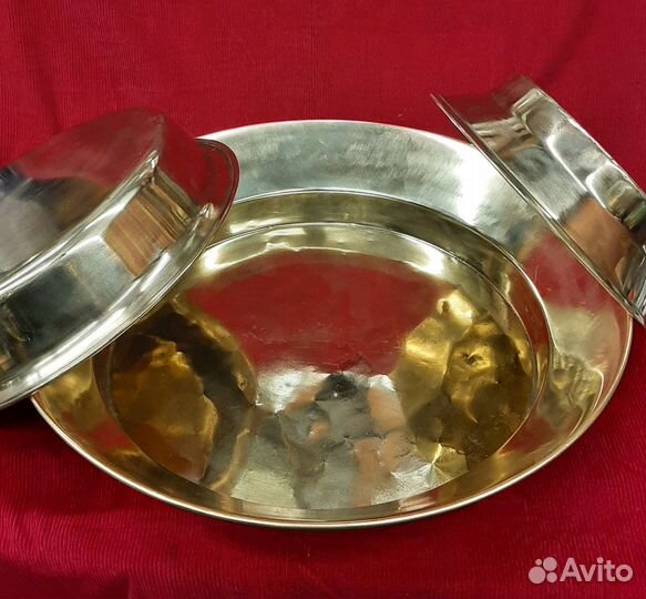 Медный таз винтажный