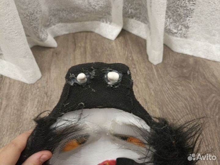 Маска для квадробики чëрный волк