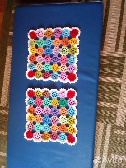 Вязаные салфетки