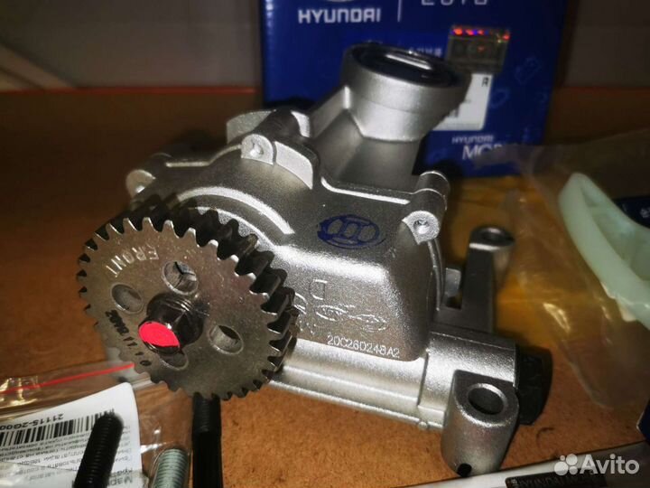 Комплект масляного насоса с G4KD на G4KE оригинал