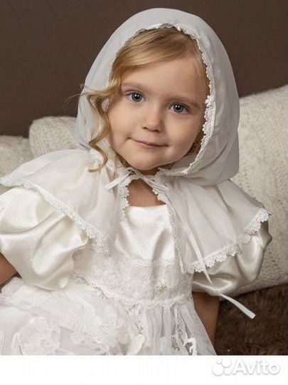 Капор капюшон для девочки 2-4года