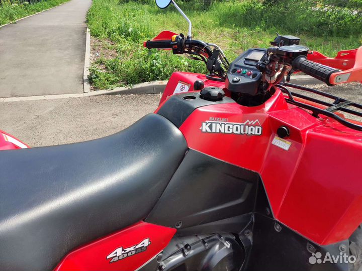 Квадроцикл Suzuki KingQuad 400 AS 4x4 LT-A400F