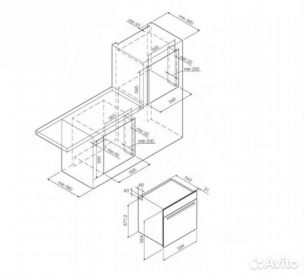 237719 Духовой шкаф Graude BM 60.2 E