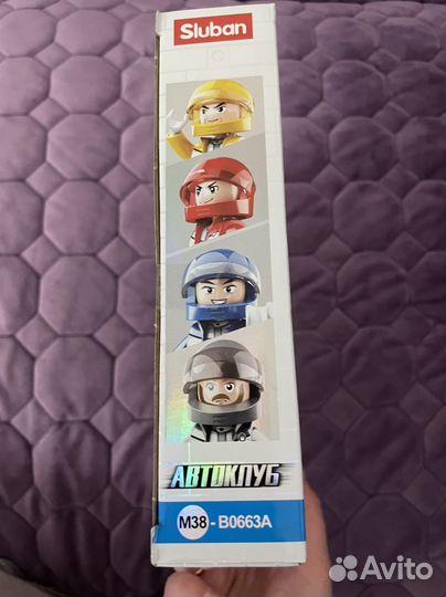 Конструктор sluban автоклуб внедорожник