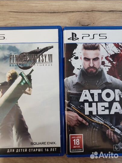 Atomic Heart + Final Fantasy 7 remake
