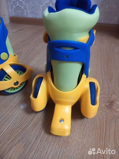 Роликовые коньки раздвижные, квады, 26-29 размер