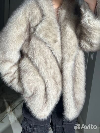 Искусственная шуба на размер S