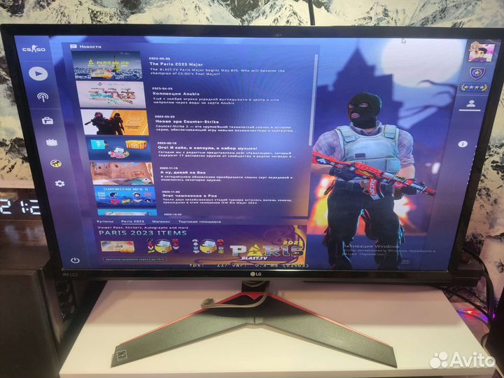 Монитор LG 24MP60G-B 24дюйма