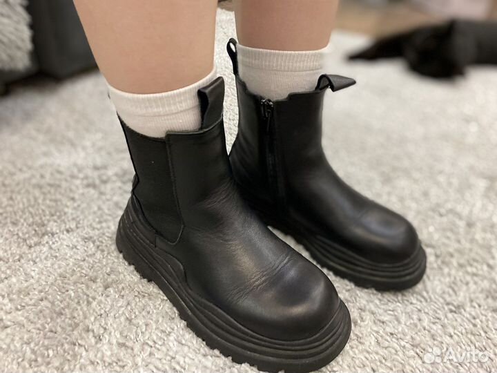 Сапоги челси на девочку