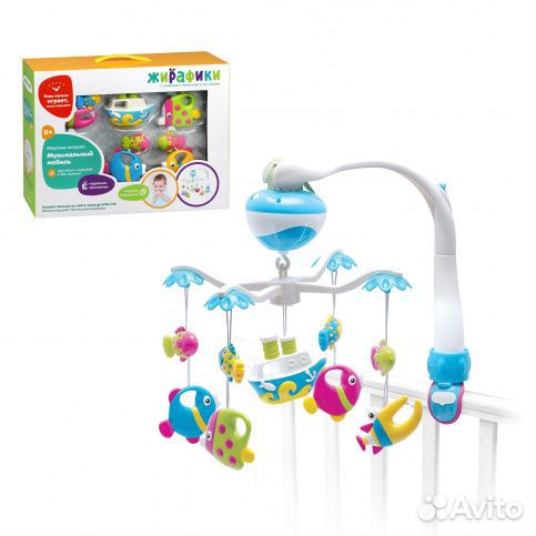 Музыкальный мобиль на кроватку