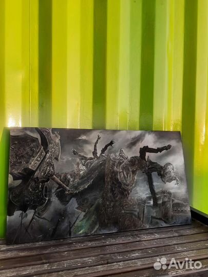 Elden ring. Годрик. Картина маслом