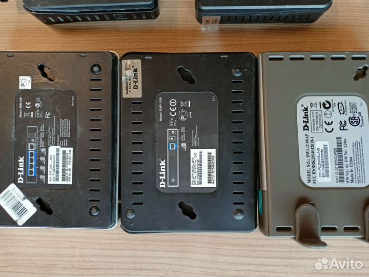 WiFi роутеры D-Link Huawei Zyxel 9шт
