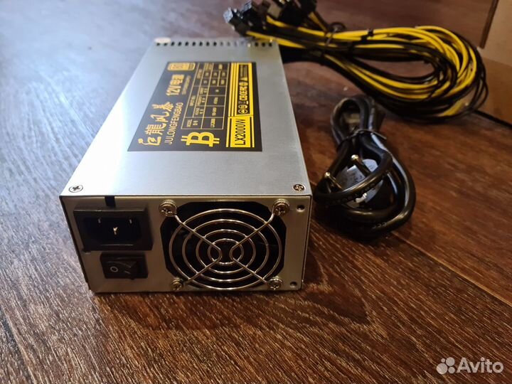Блок питания asik s9, l3 2000вт