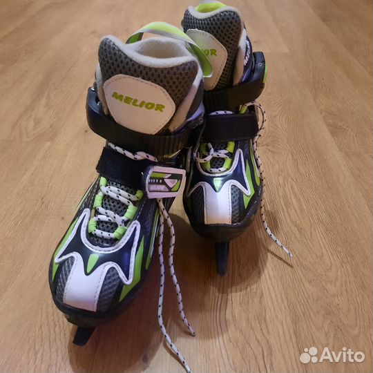 Коньки детские раздвижные