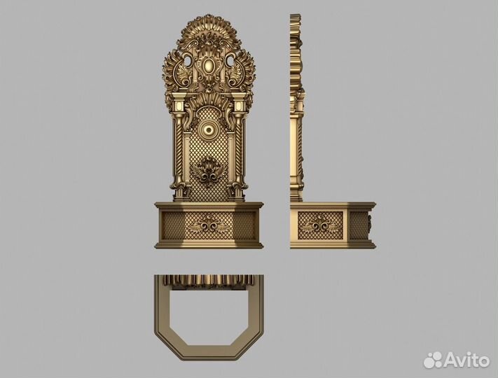 Декоративный фонтан садовый