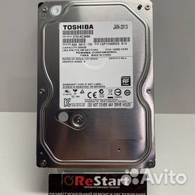 Восстановление и ремонт HDD Toshiba hdwd130 начинает щёлкать