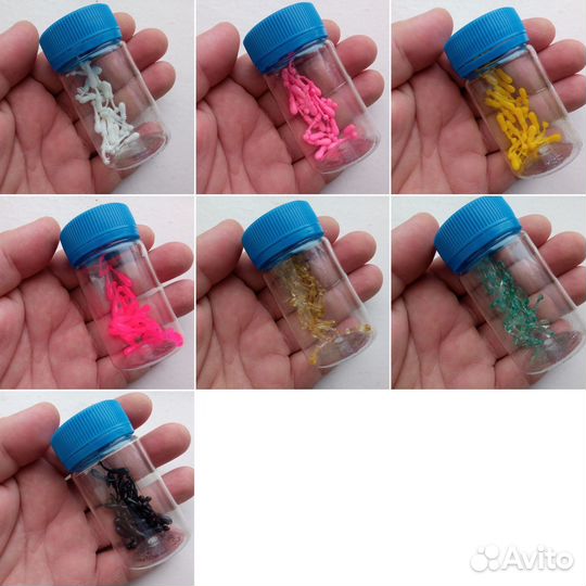 Силиконовые приманки для мормышинга