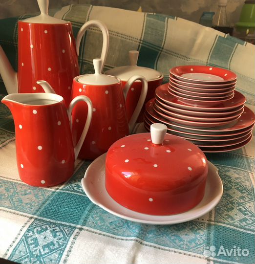 Чайно кофейный сервиз kahla ГДР