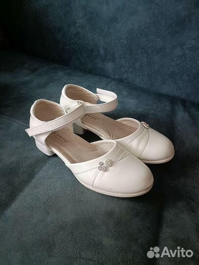 Туфли праздничные для девочки 33 размер