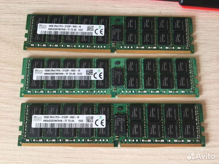 Серверная память DDR4 16 Гб