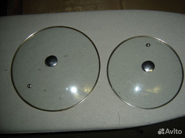 Крышка стеклянная 24 см для сковородок