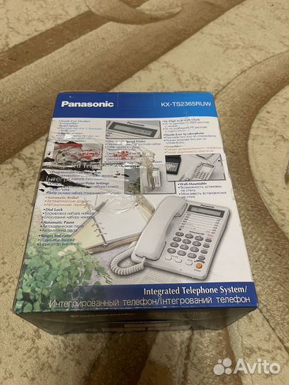 Телефон panasonic kx ts2365