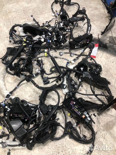 Подкапотная проводка камри 70 75