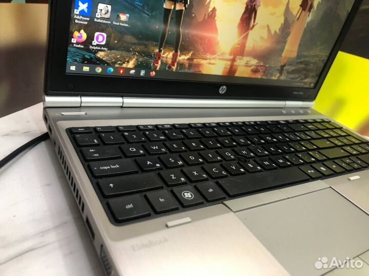 Игровой ноутбук HP i5/8gb/SSD