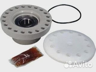 Суппорт в сборе пластик.(напротив шкива, резьба по