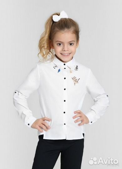 Рубашка для девочки 164