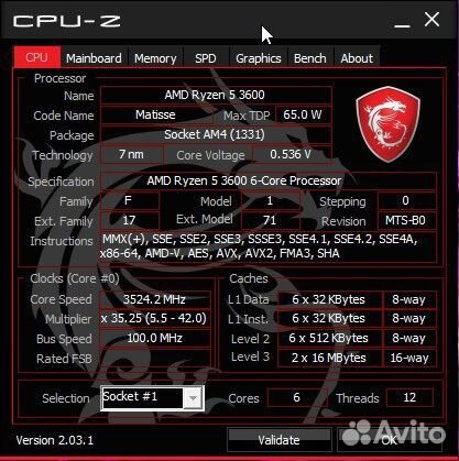 Игровой компьютер ryzen 5 3600
