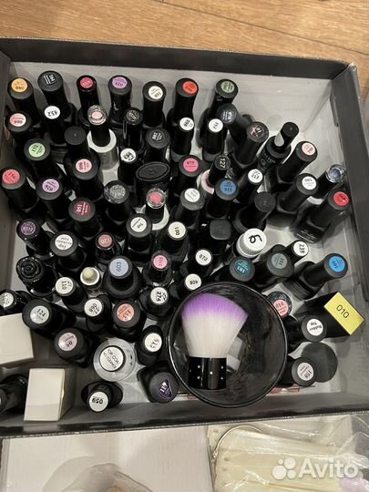 Гель лаки для маникюра набор бу