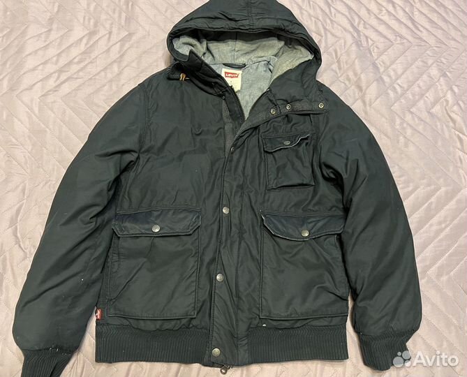 Куртка пуховик мужская Levis оригинал, 46-48