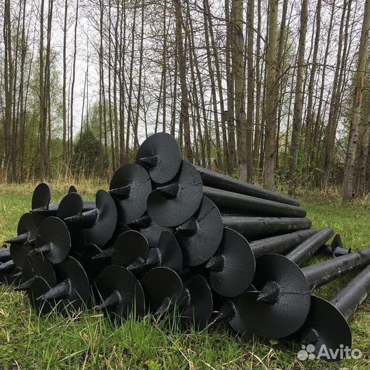 Винтовые сваи монтаж винтовых свай