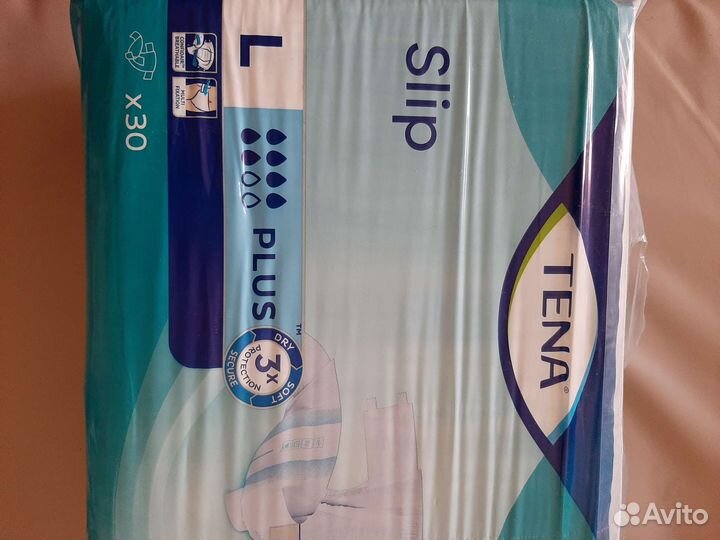 Подгузники для взрослых tena размер L