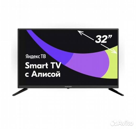 Телевизор smart tv с Алисой андроид 32