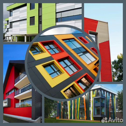 Фасадные металлокасеты