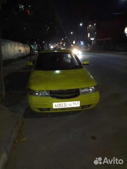 Бампер ваз 2112