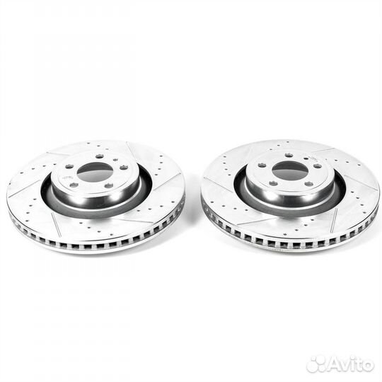 Тормозные диски перед Ford Mustang VI 352x33 мм
