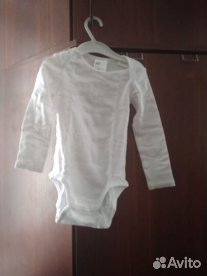 Боди H&M 98 комплект 3 штуки