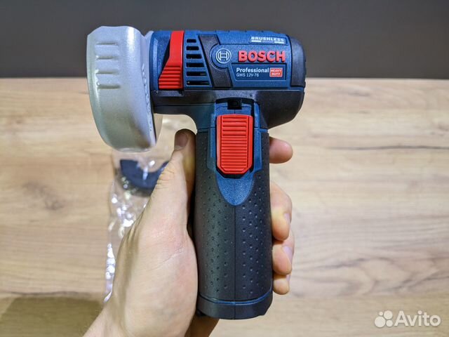 Аккумуляторная угловая шлифмашина Bosch GWS 12V-76 купить в Москве с ...