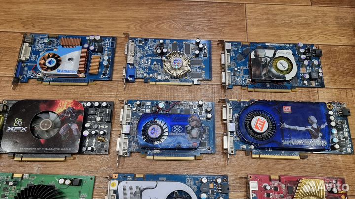 Видеокарты PCI