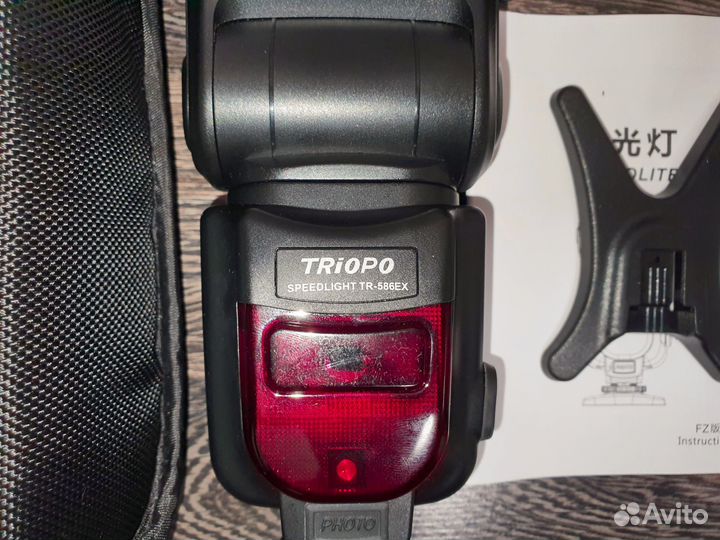 Вспышка triopo speedlight TR-586EX nikon