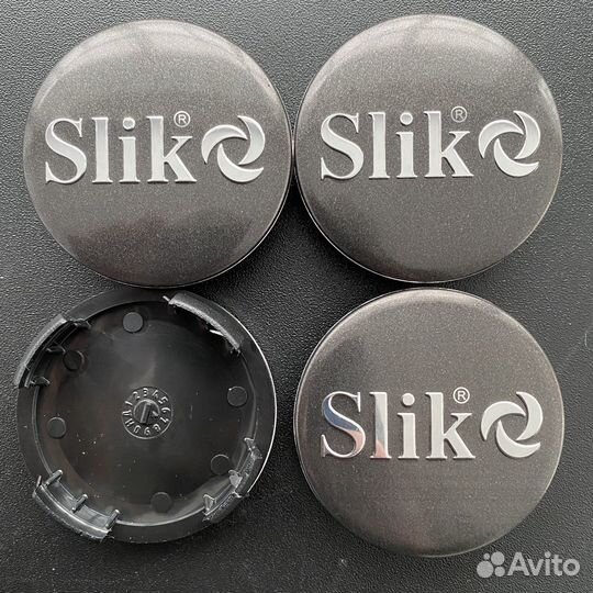 Новые колпачки дисков Slik/Слик графит