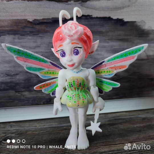 Игрушка Фея 3д 3d подвижная антистресс
