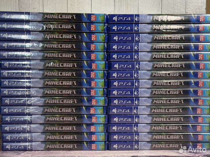Майнкрафт PS4 новый - 10 штук